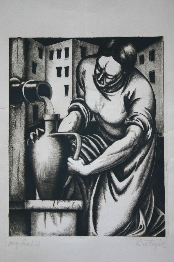 Bortnyik, Sándor: Woman at the well