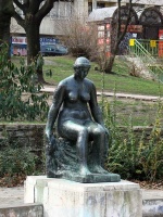 Ferenczy, Béni: Sitzende Frau