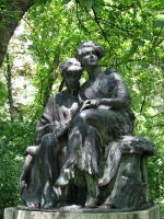 Stróbl, Alajos: Reading girls