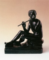 Vedres, Mark: Boy playing flute