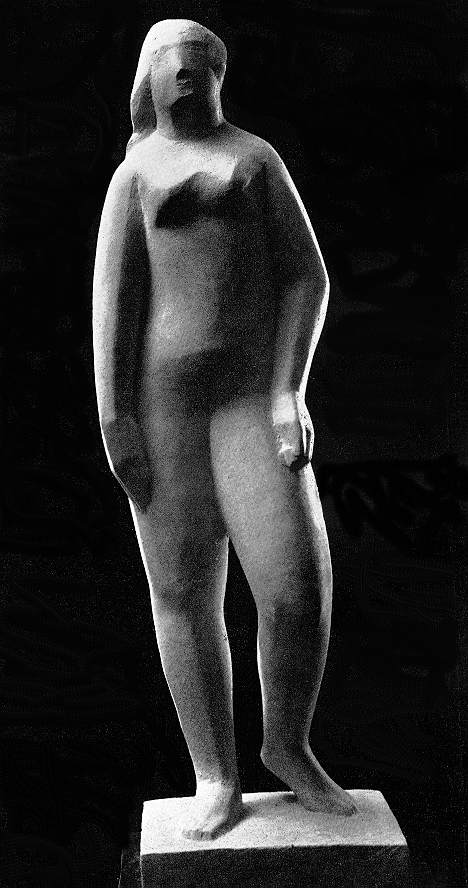 Vedres, Mark: Stepping female nude