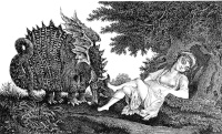 Gyulai, Líviusz: Grazing dragon with virgin
