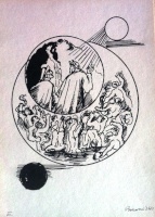 Borsos Miklós: Dante illusztrációk (Isteni színjáték) III