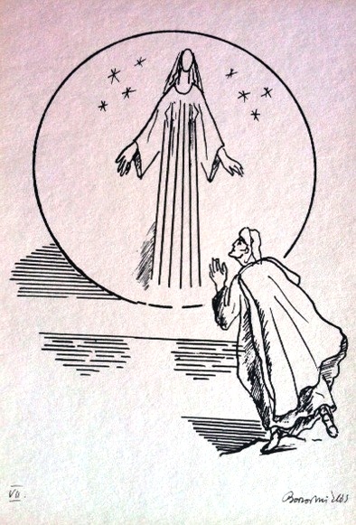 Borsos, Miklós: Dante Illustrationen VII