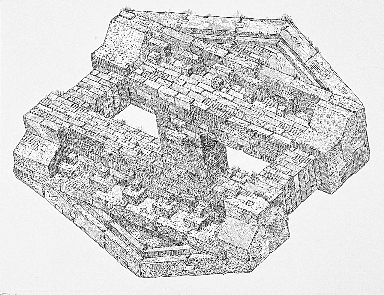 Orosz, István: Wall II.