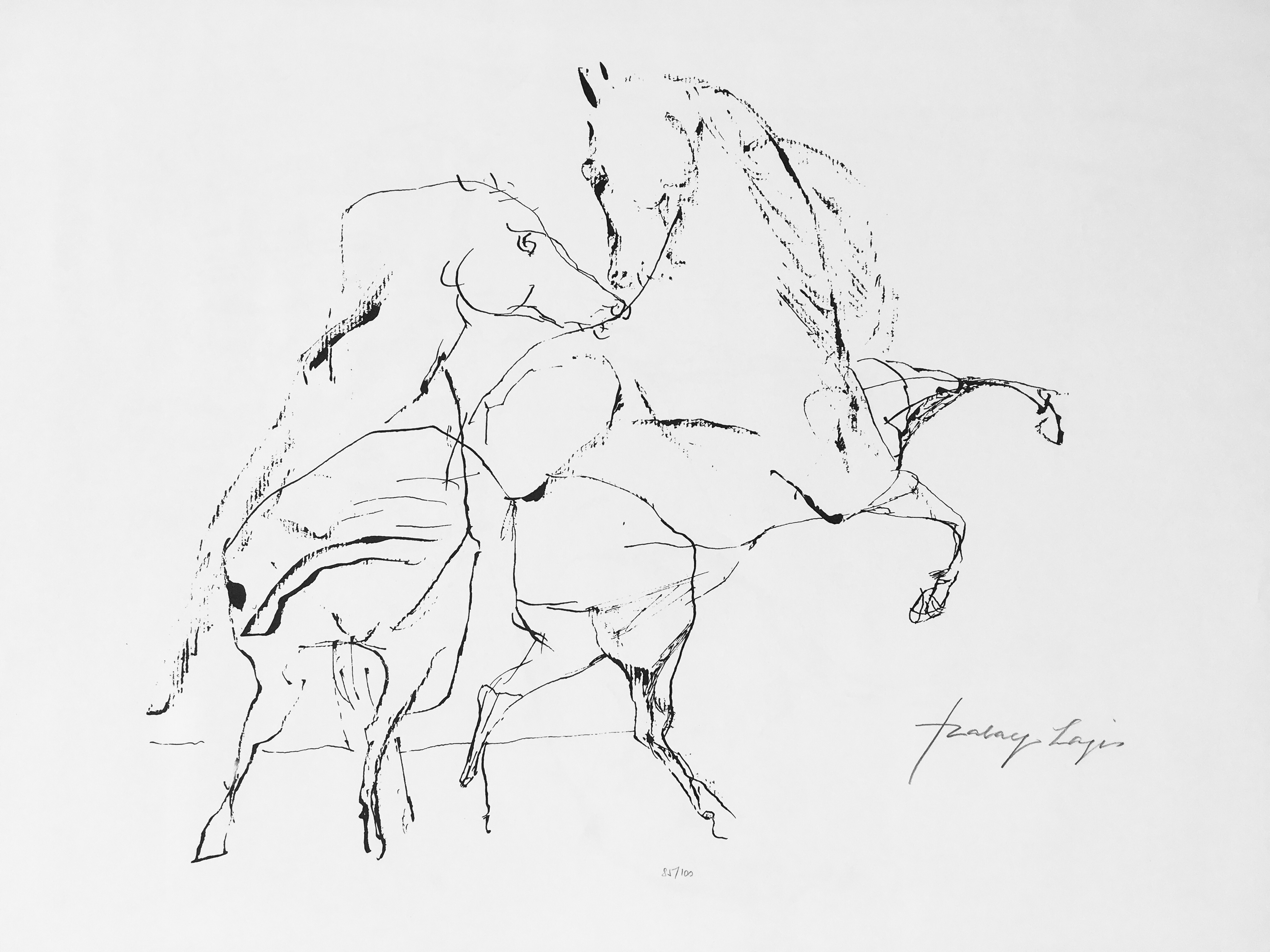 Szalay, Lajos: Horses