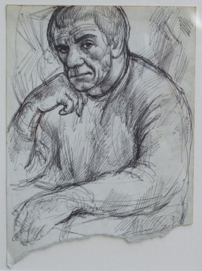 Tot, Amerigo: Self portrait