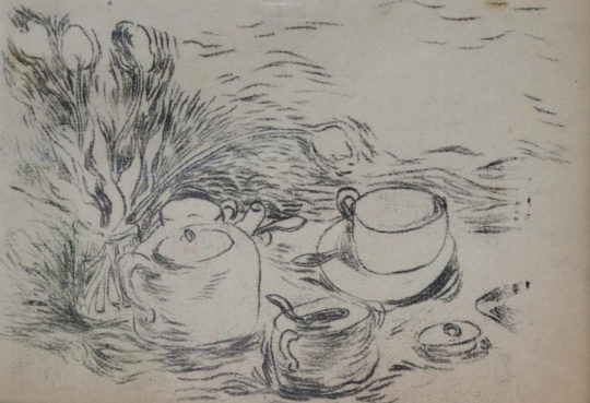 Tot, Amerigo: Still life with a teapot