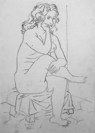 Tot, Amerigo: Nude in the studio