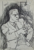 Tot, Amerigo: Man with cigarette