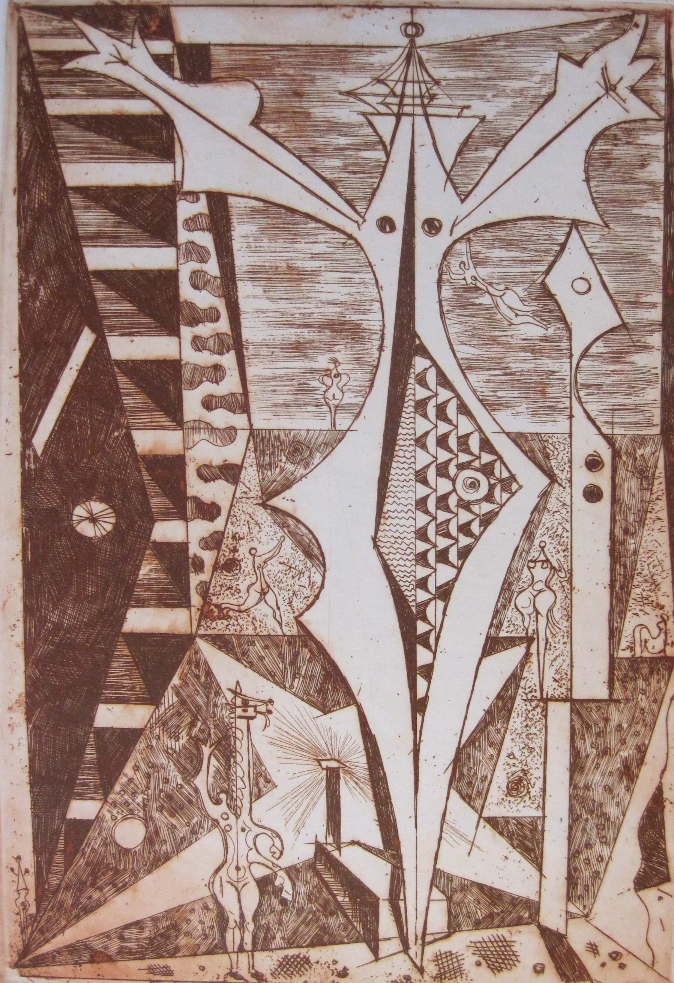 Hincz, Gyula - Kupferstiche: Denkmal