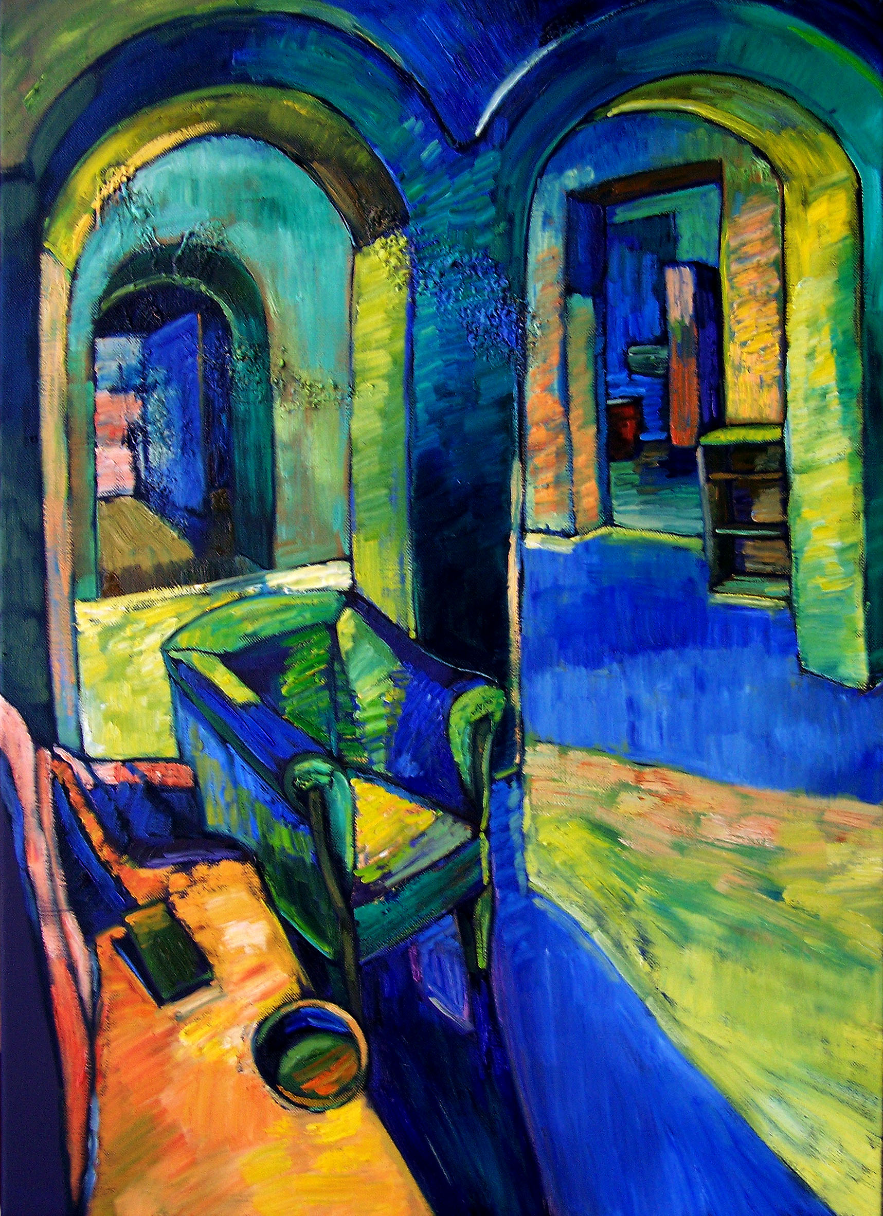 Papageorgiu, Andrea: In the studio II.