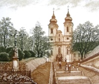 Gaál, Domokos: Church of the Tihany abbey