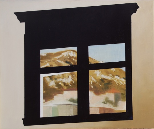 Kondor, Attila: Individuation (Window reflecting mountain II.)