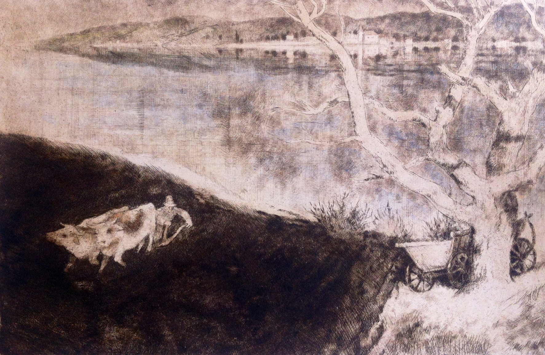 Szőnyi, István: Spring ploughing