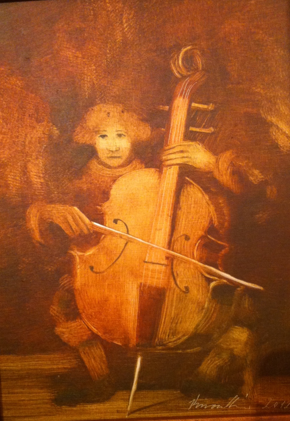 Vinczellér, Imre: Der Cellist