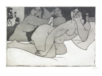 Tot, Amerigo: Three nudes in the bed