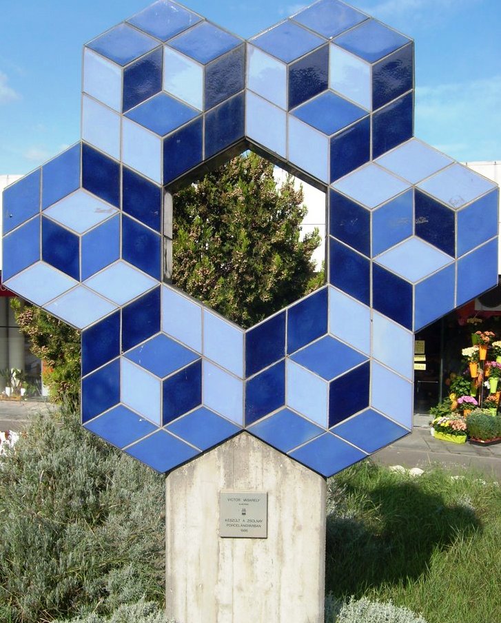 Vasarely, Victor: Öffentlichen Skulptur - Budapest (Ungarn)