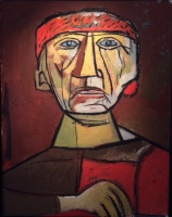 Hincz, Gyula: Portrait of an aborigine