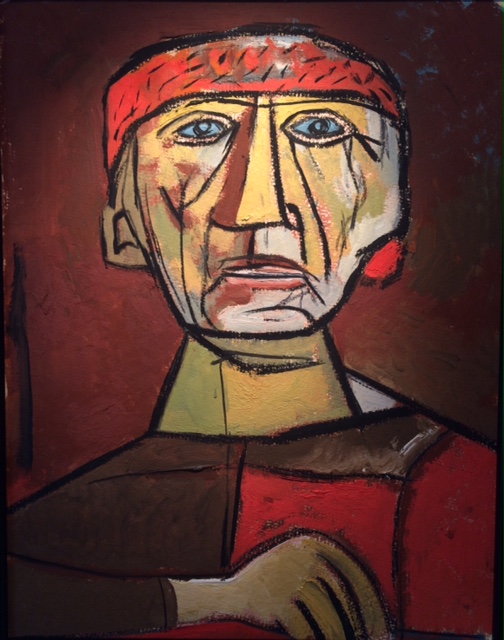 Hincz, Gyula: Portrait of an aborigine