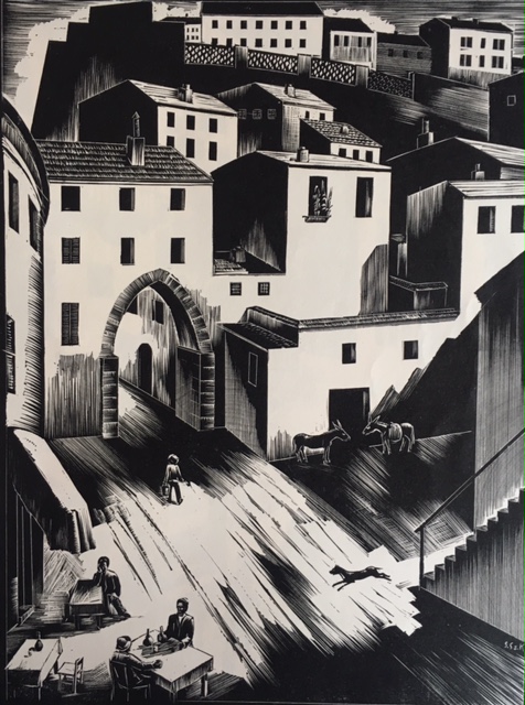 Gáborjáni, Szabó Kálmán: Gate in Perugia