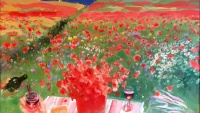 Szkok, Iván: Field of poppies