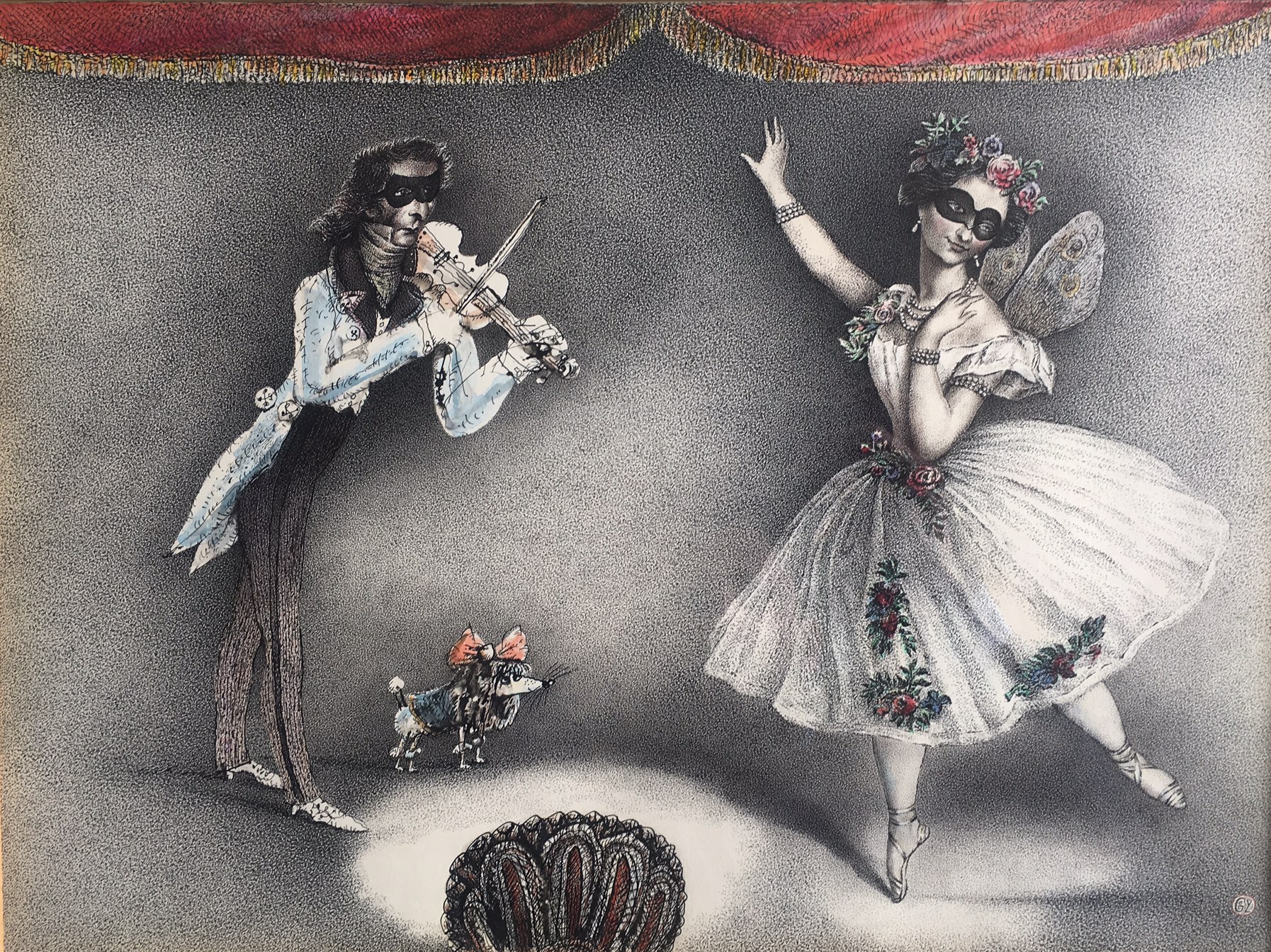 Gyulai, Líviusz: Dancer with violin