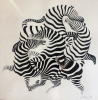 Vasarely, Victor: Zebras