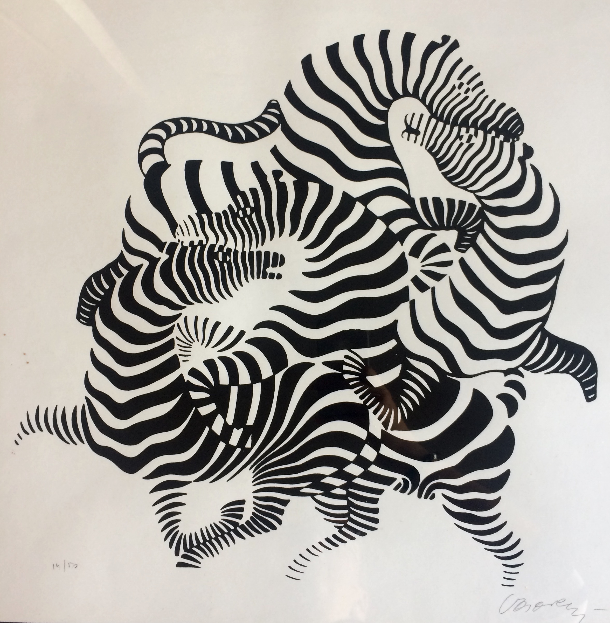 Vasarely, Victor: Zebras