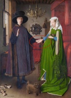 Madarassy István: Hands for the Arnolfini couple