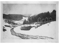 Olgyai, Viktor: Winter landscape