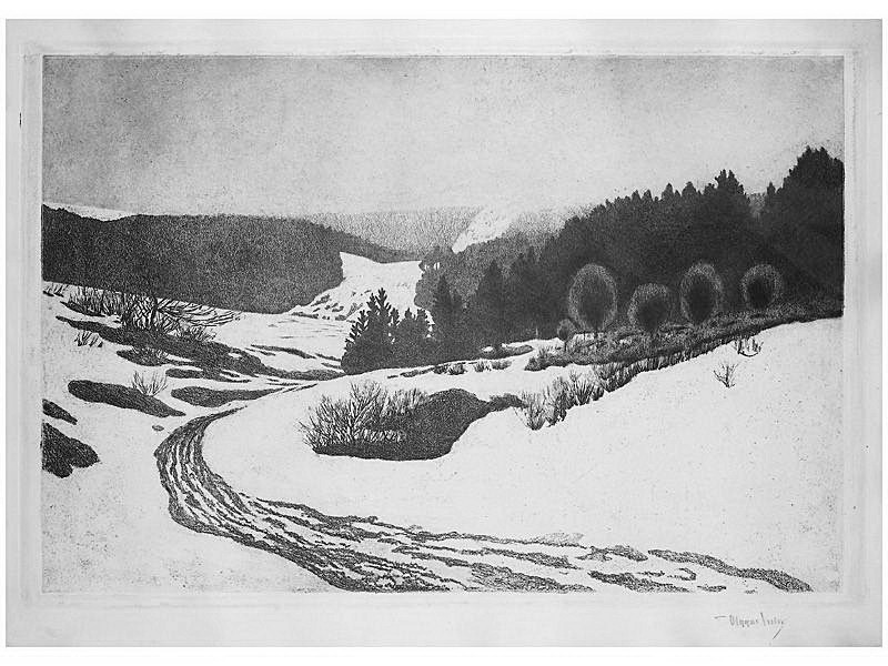 Olgyai, Viktor: Winter landscape