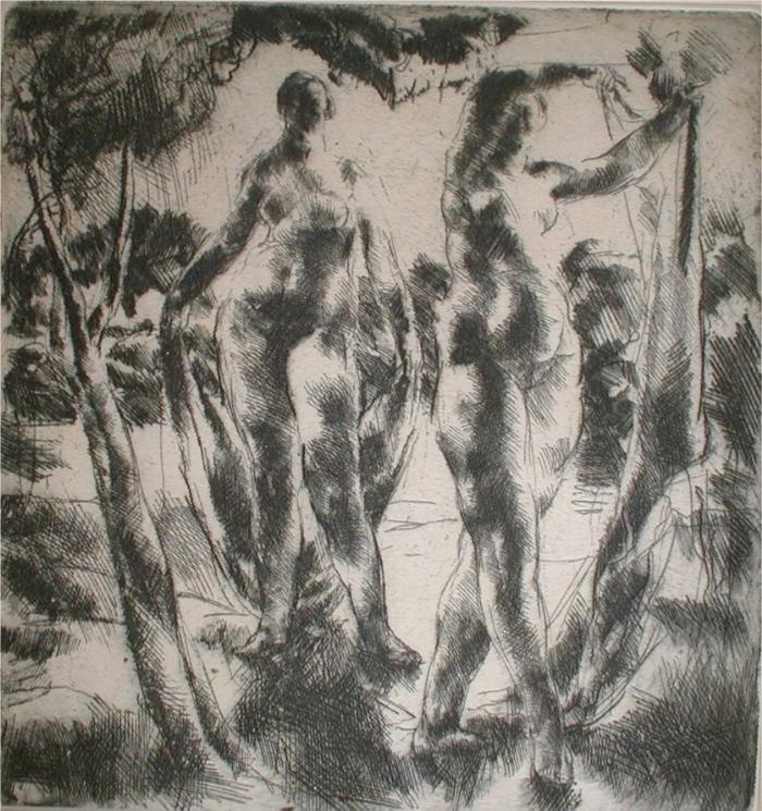 Patkó, Károly: Bathers