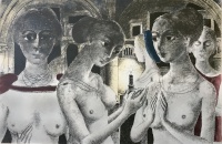 Paul Delvaux: Three graces