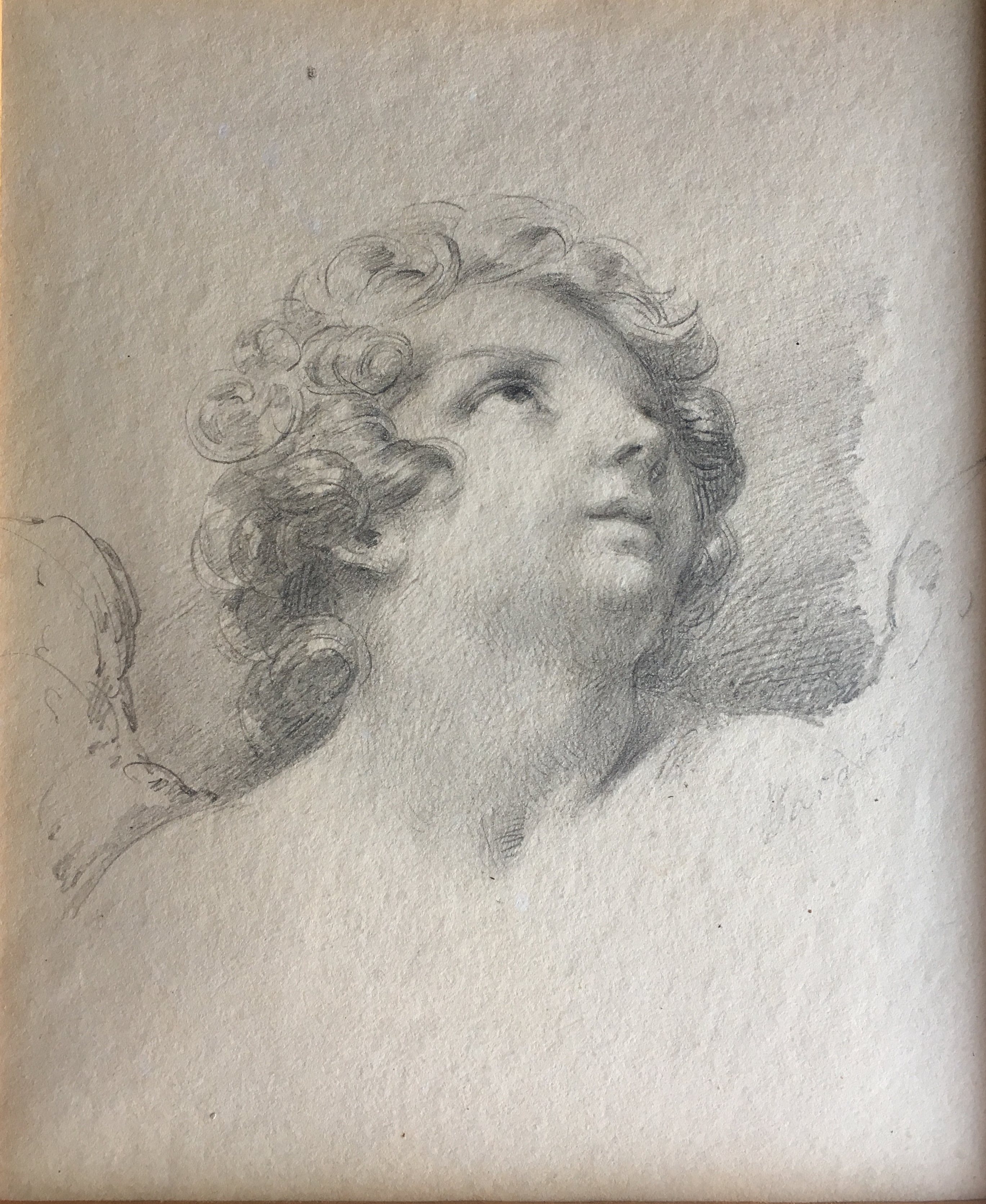 Miklós Barabas: Angel (study)