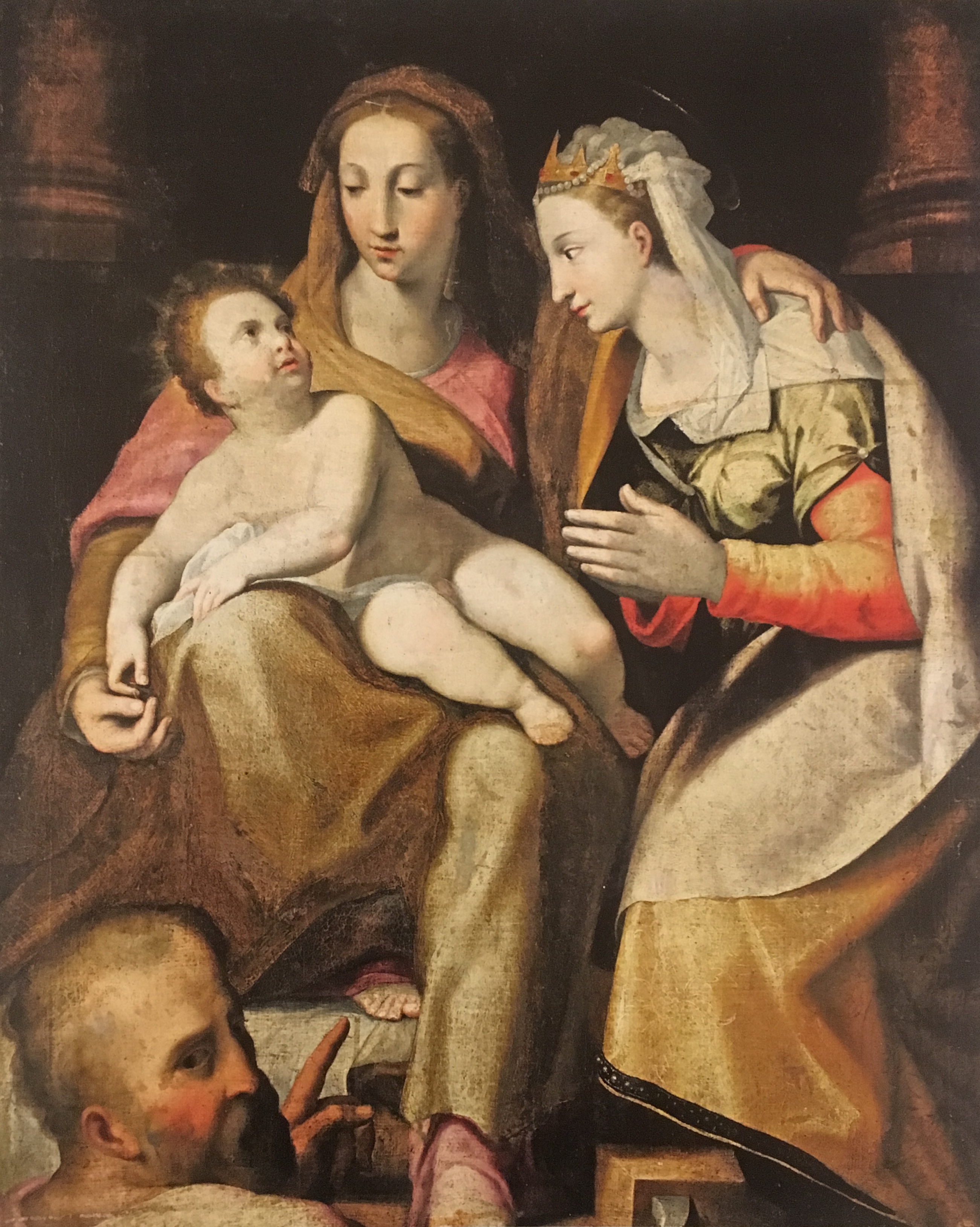 Lorenzo Sabatini: The mystical marriage of Saint Catherine