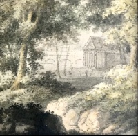 Markó, Károly  the elder: Landscape with figures
