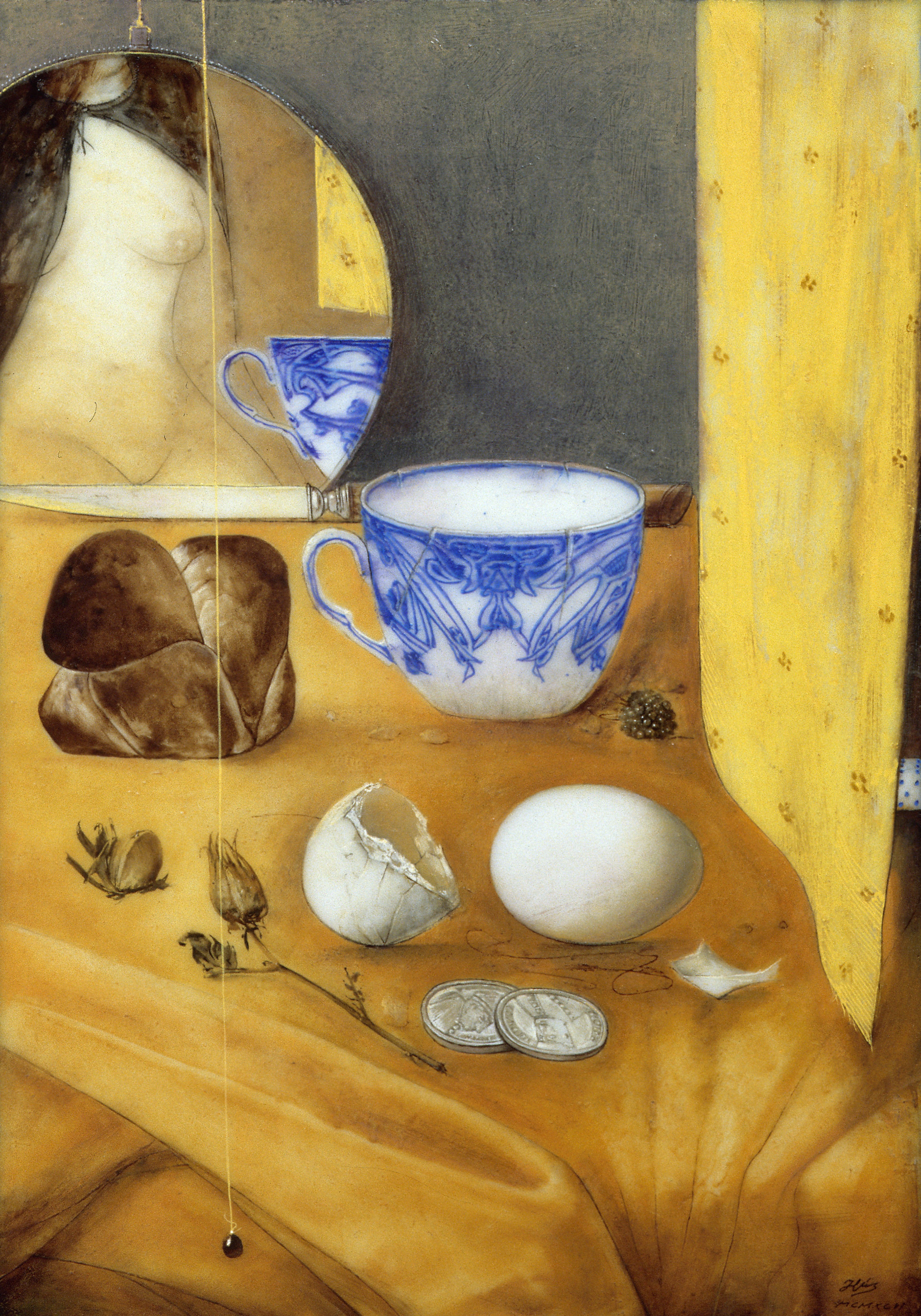 Hús, Zoltán: Still life with egg