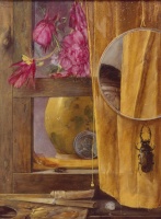 Hús, Zoltán: Still life with mirror