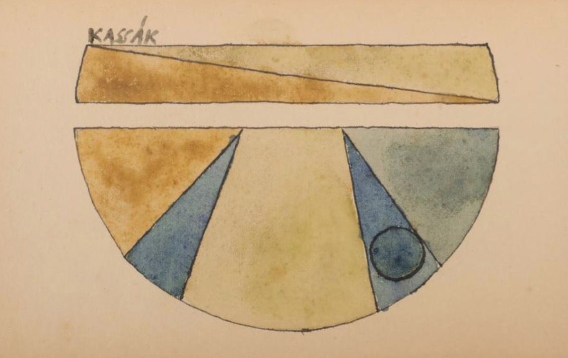 Kassák Lajos: Abstract composition