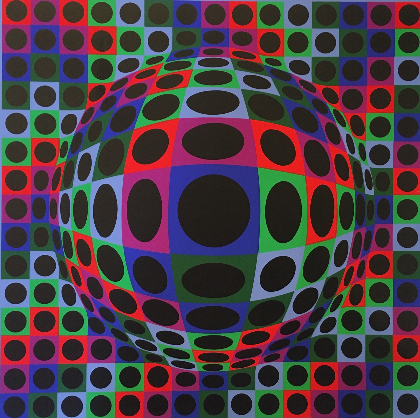 Vasarely, Victor: Geometry I.