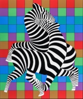 Vasarely, Victor: Zebras