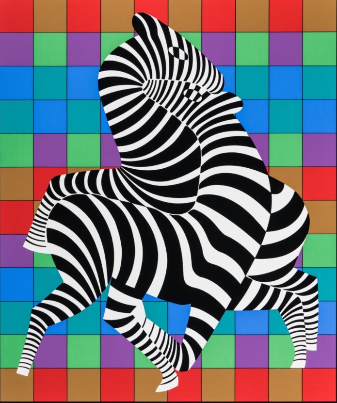 Victor Vasarely: Zebrák