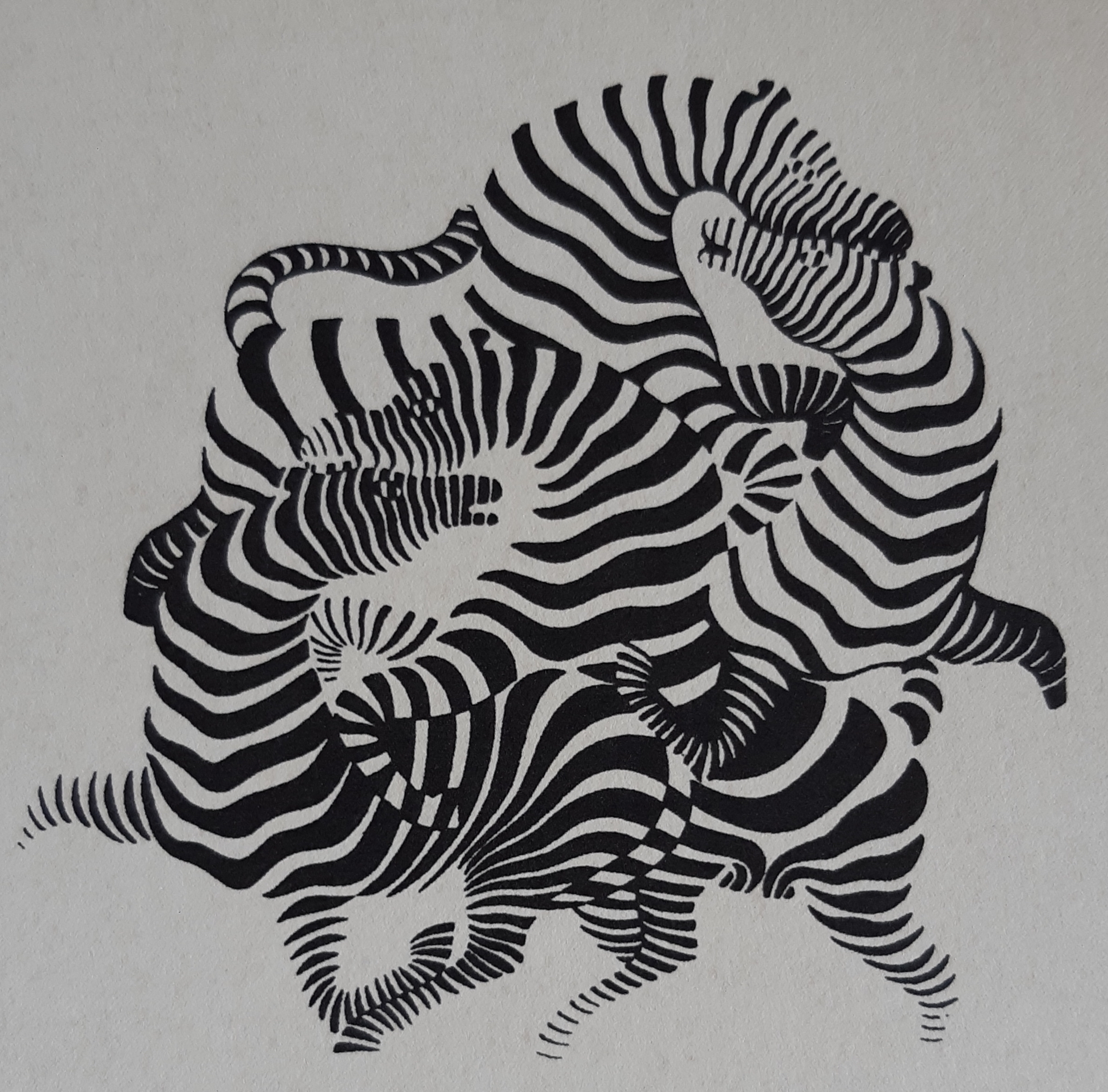 Vasarely, Victor: Zebras