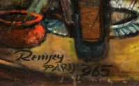 Remsey, Jenő György: Cafe in Paris