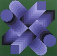 Vasarely, Victor: Optical composition (sees)