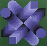 Victor Vasarely: Optikai kompozíció (Sees)