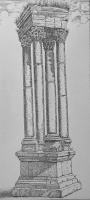 Orosz, István: Columns IV.