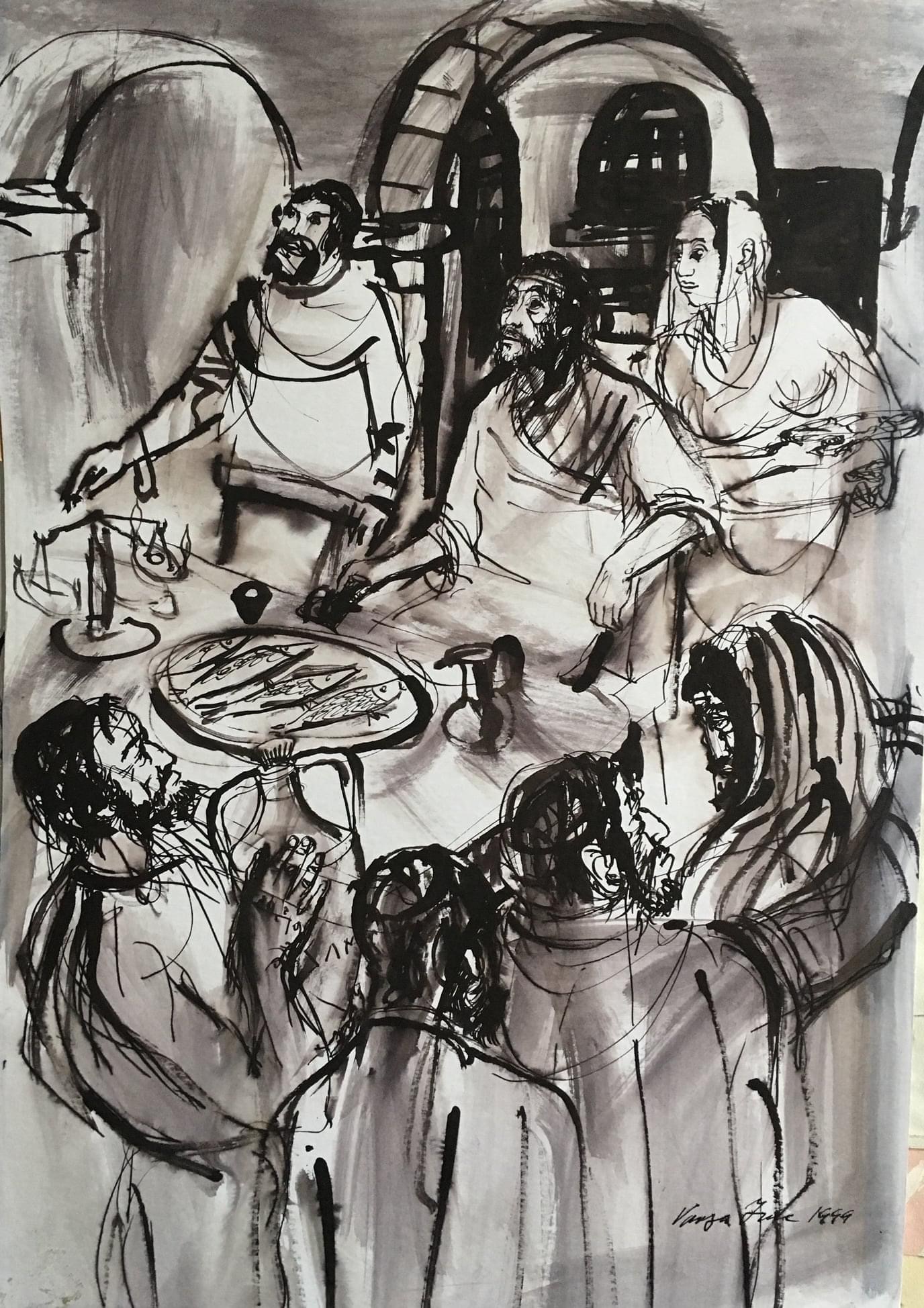 Varga, Imre: The last supper