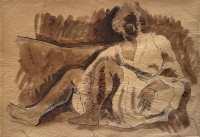 Ferenczy, Béni: Reclining nude